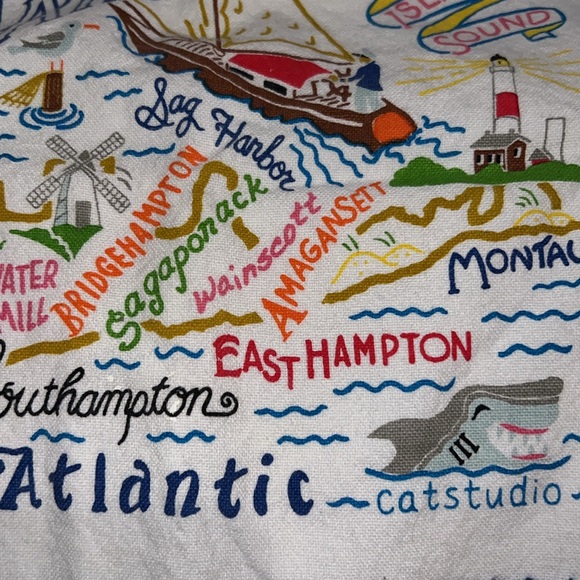 “Hamptons” tea towel - Picture 3 of 7